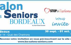 image : Stopalisolement.fr au salon des séniors à Bordeaux le 30 septembre et 1er octobre 2022