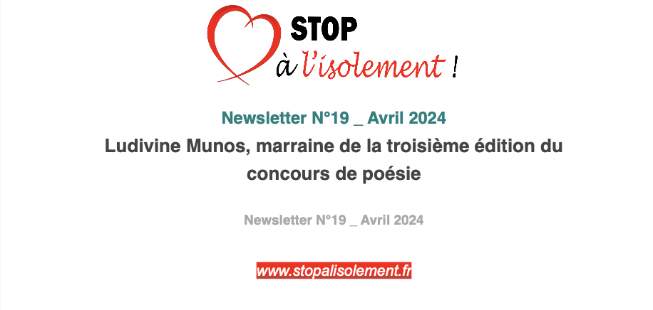 image : Newsletter 19 : Ludivine Munos, marraine de la troisième édition du concours de poésie