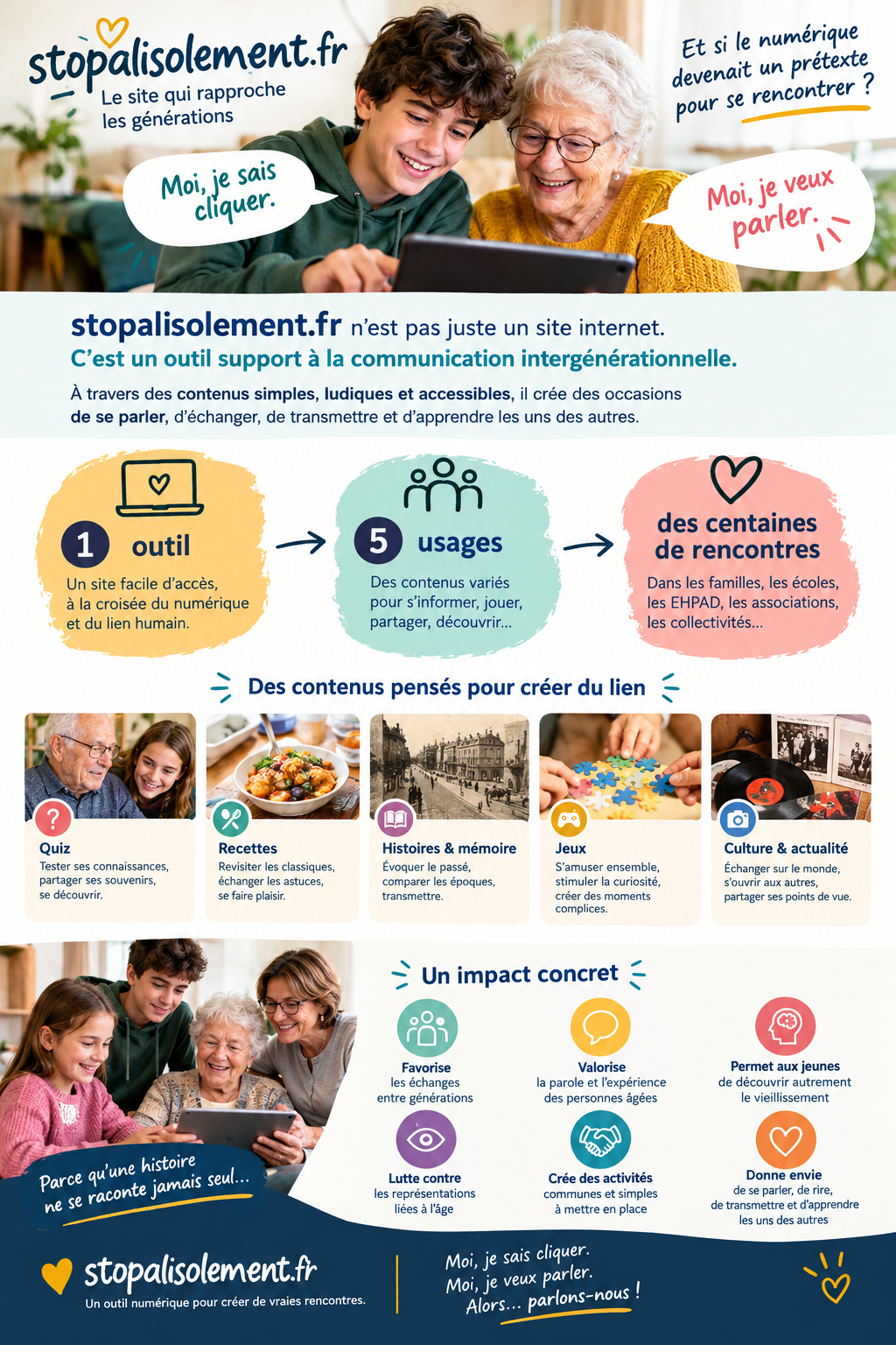 image : Le numérique au service de l'intergénérationnel !