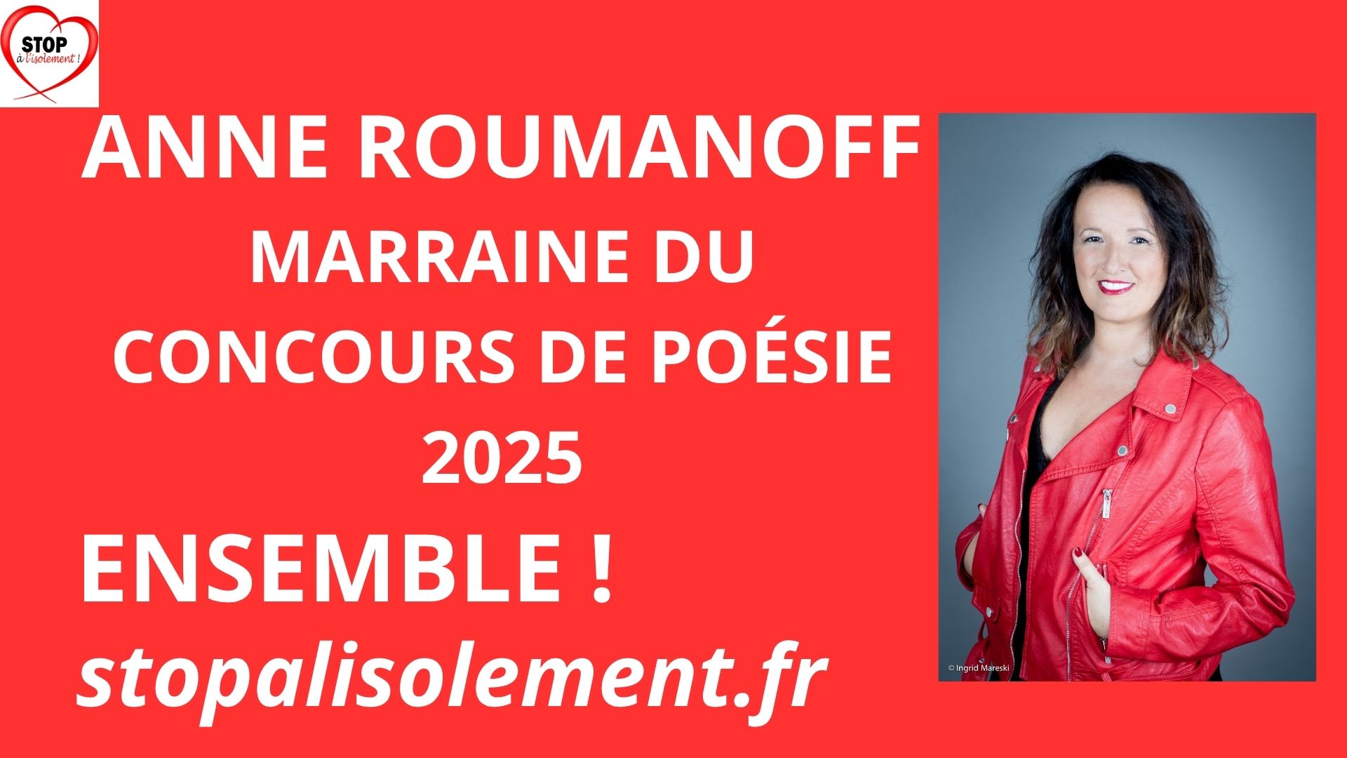 image : Anne Roumanoff, marraine du concours de poésie 2025 !
