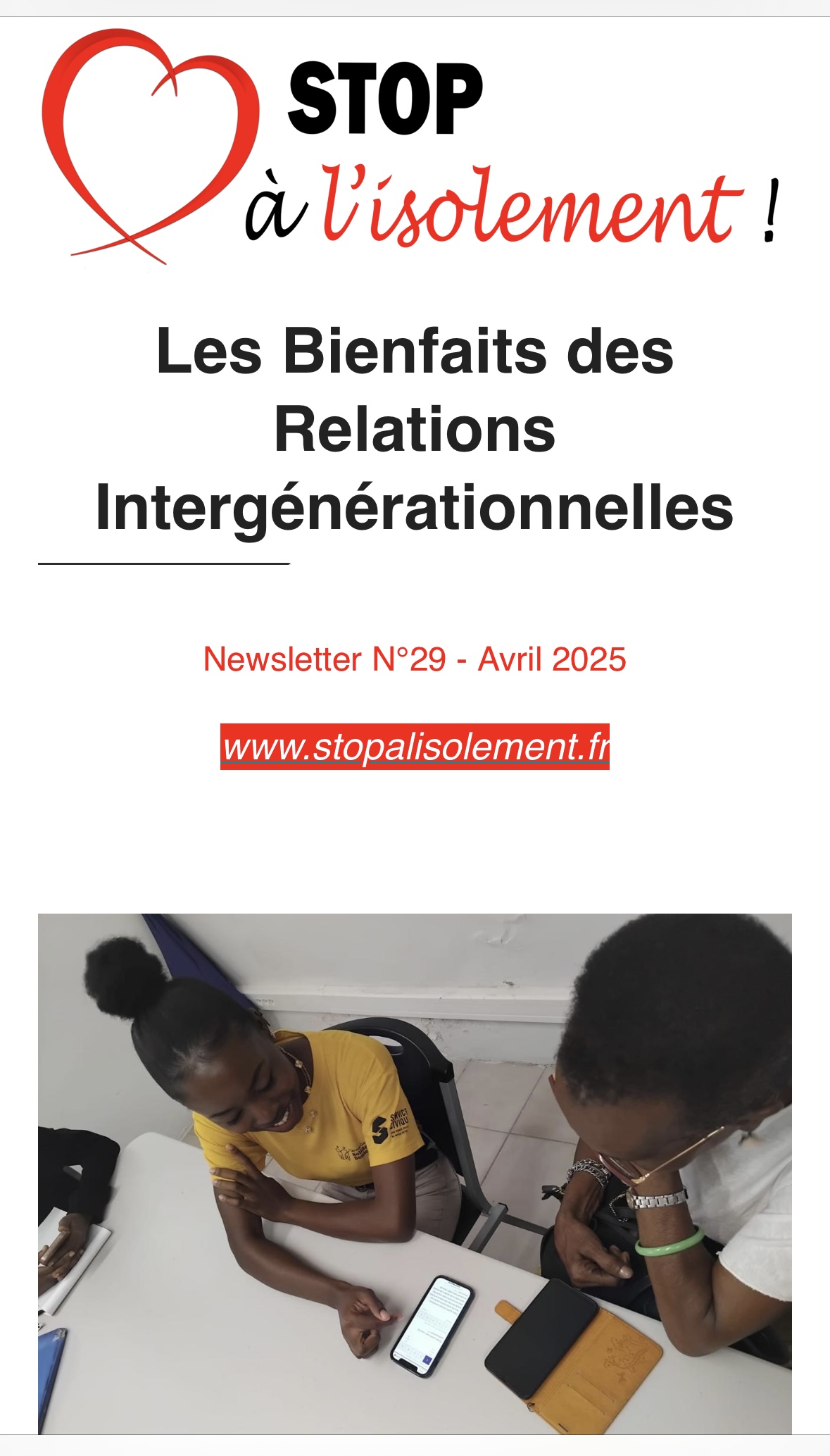 image : La newsletter 29 ne va pas tarder, pensez à vous abonner !