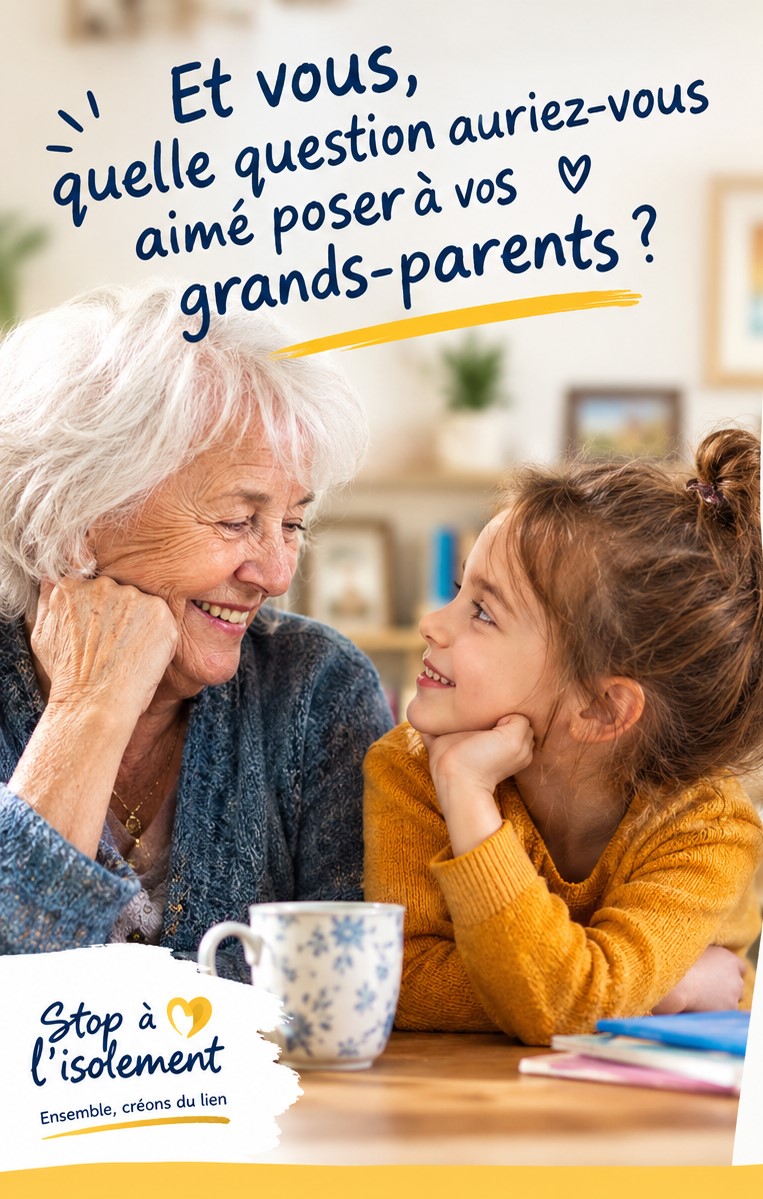 image : Quelle est la question que vous auriez aimé poser à vos grands-parents