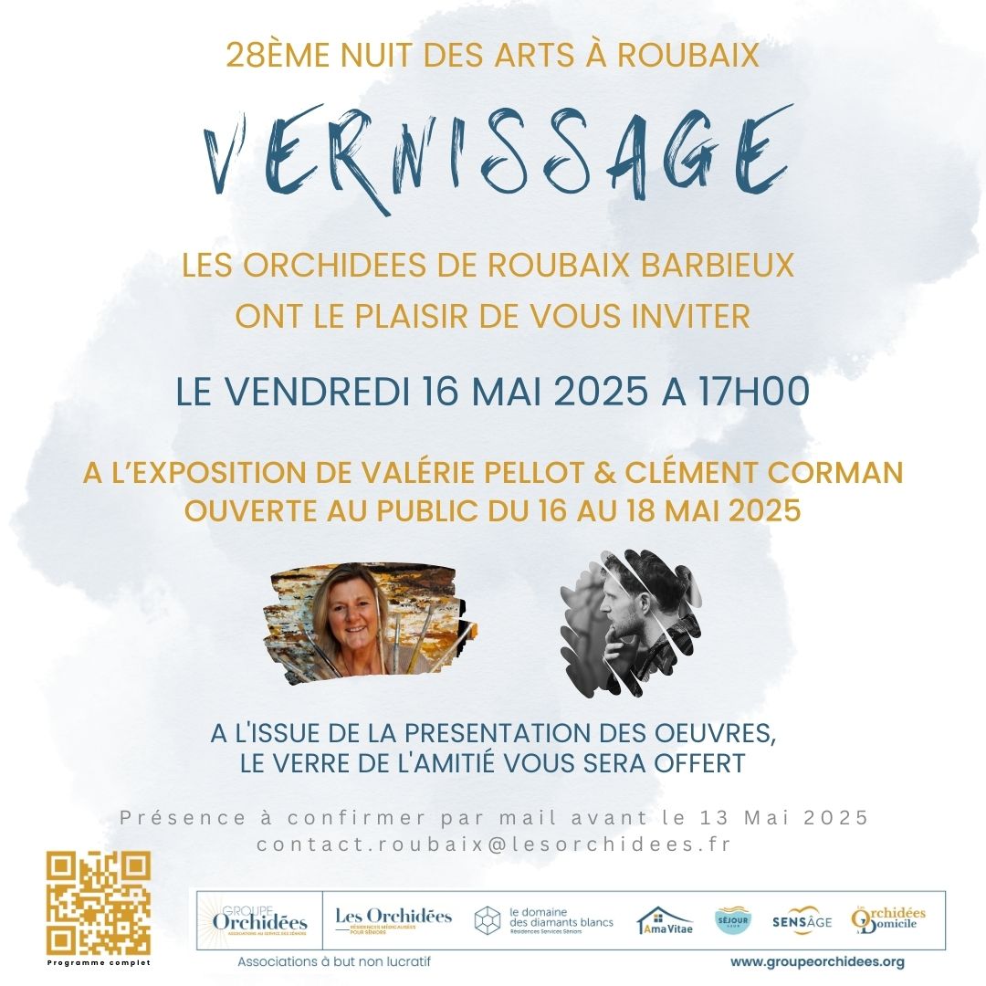 image : Roubaix : La 28 ème nuit des ARTS - RDV à l'Ehpad !