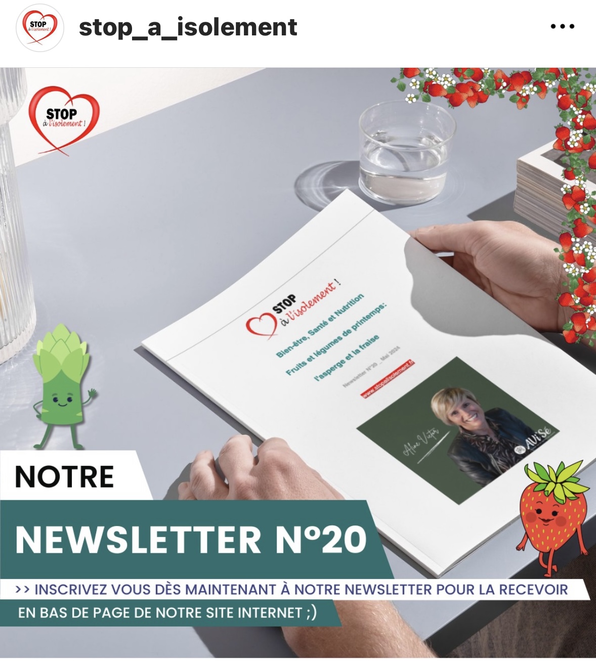 image : Newsletter légumes et fruits de printemps : les conseils de Aline Victor