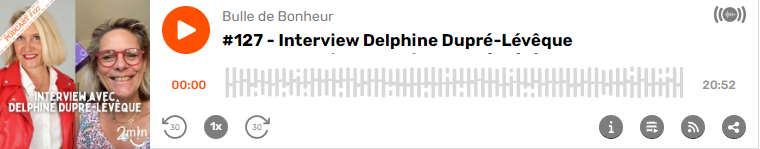 image lien : 2 minutes de bonheur avec Delphine Dupré-Lévêque