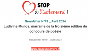 image : Newsletter 19  : Ludivine Munos, marraine de la troisième édition du concours de poésie
