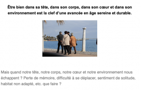 image : NEWSLETTER N°33 : Vivre vieux et mieux