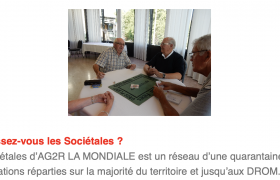 image : NEWSLETTER N°28 : Les Sociétales d’AG2R LA MONDIALE