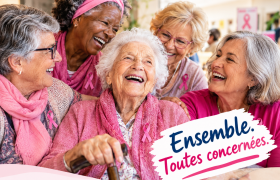 image article : 🌸 1er octobre : Journée nationale des personnes âgées. Et déjà, Octobre Rose commence.