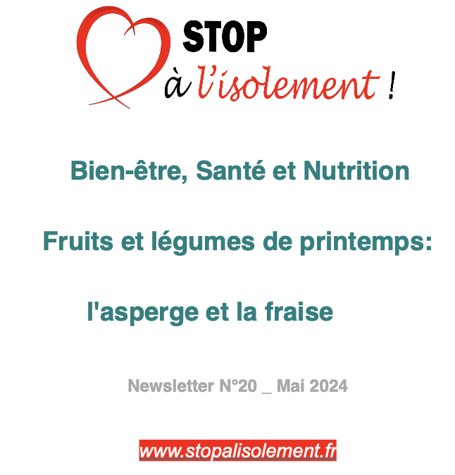 image PDF : NEWSLETTER N°20 :  Bien-être -Santé-Nutrition Fruits et légumes de printemps