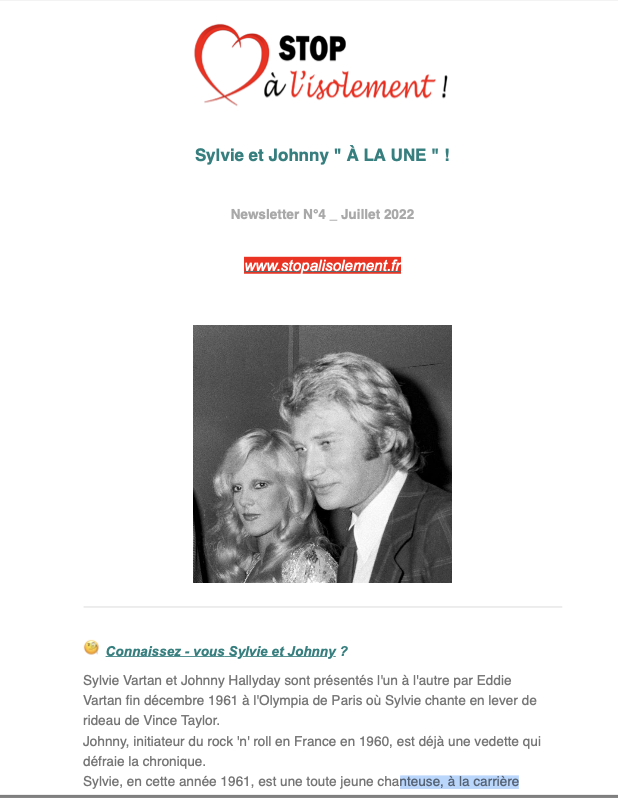 image PDF : Newsletter n°4 - Sylvie et Johnny